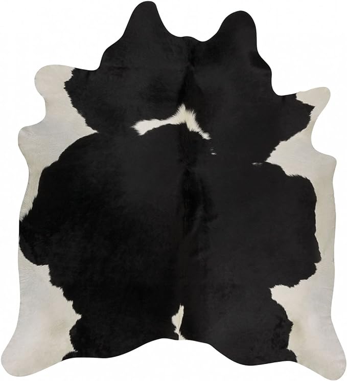 Natural Black And White Cowhide Rugs