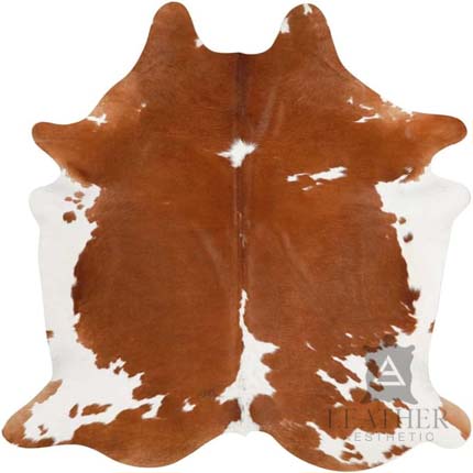 Brown And White Natural Cowhide Rugs