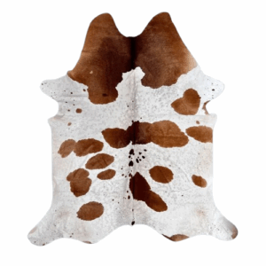 Brown & White Cowhide – Heritage Brown and White Cowhide Rug