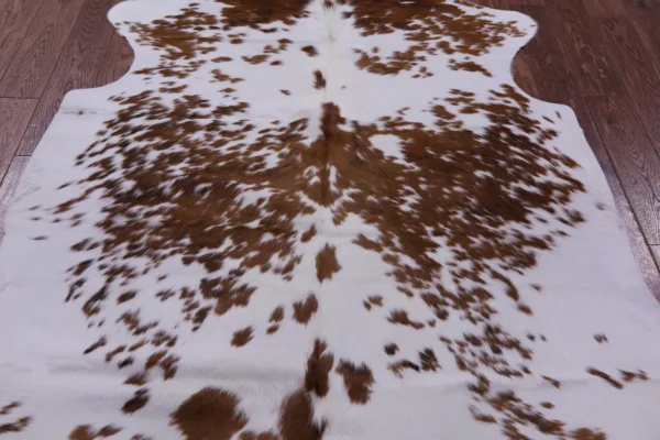 Close-Up of Salt & Pepper Cowhide Speckling