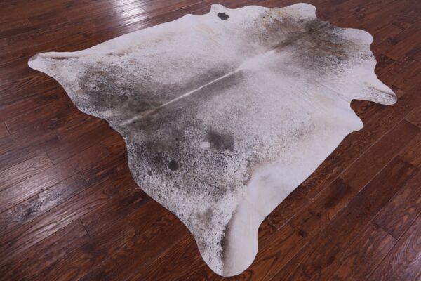 Premium Salt & Pepper Cowhide Texture Detail