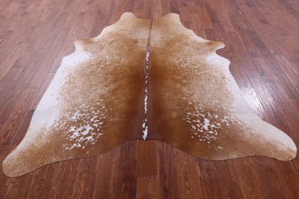 Unique Cowhide Rug in Artist's Studio
