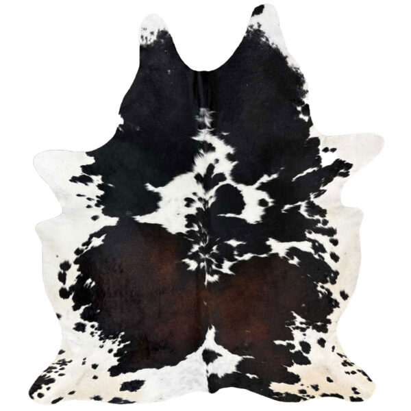 TRI Color Cowhide Rugs – Exotic Tricolor Cowhide Area Rug - Image 6