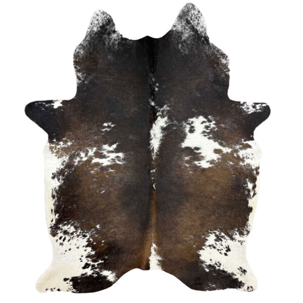 TRI Color Cowhide Rugs – Bold Tricolor Cow Skin Rug - Image 4